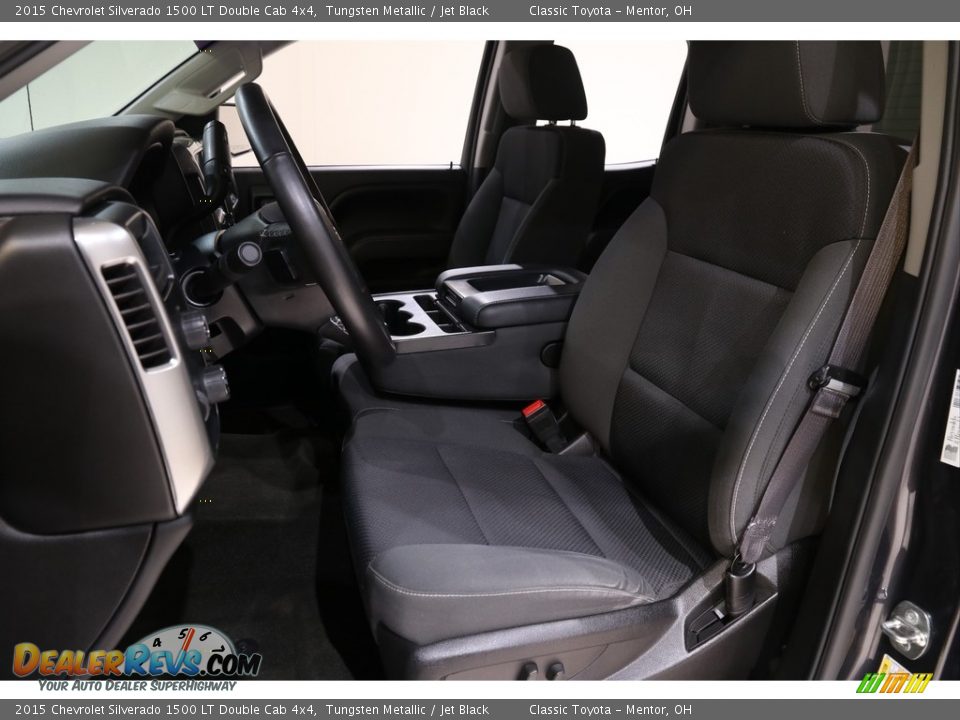 2015 Chevrolet Silverado 1500 LT Double Cab 4x4 Tungsten Metallic / Jet Black Photo #5