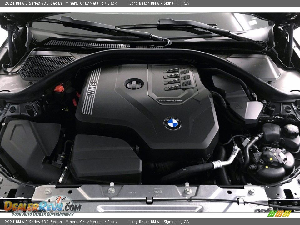 2021 BMW 3 Series 330i Sedan Mineral Gray Metallic / Black Photo #10