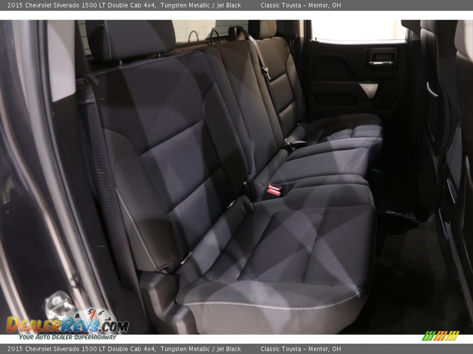 2015 Chevrolet Silverado 1500 LT Double Cab 4x4 Tungsten Metallic / Jet Black Photo #17