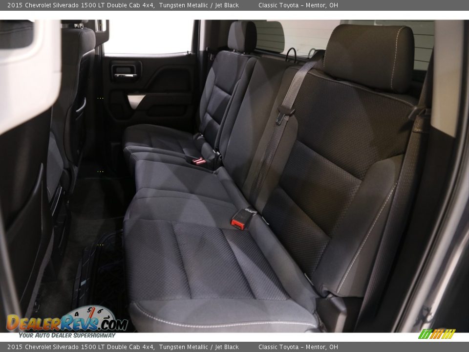 2015 Chevrolet Silverado 1500 LT Double Cab 4x4 Tungsten Metallic / Jet Black Photo #18