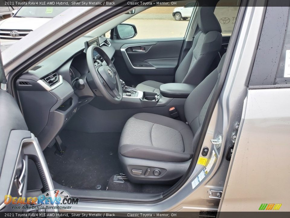 Front Seat of 2021 Toyota RAV4 XLE AWD Hybrid Photo #2