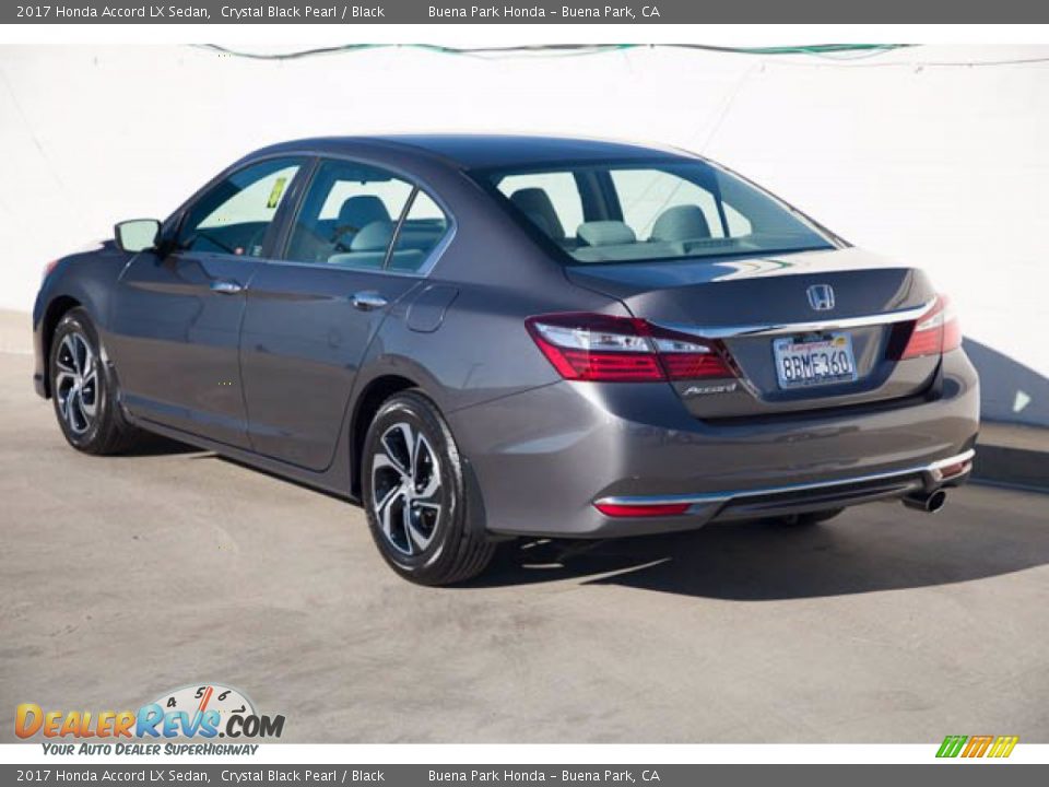 2017 Honda Accord LX Sedan Crystal Black Pearl / Black Photo #2