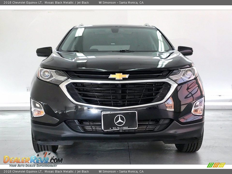 2018 Chevrolet Equinox LT Mosaic Black Metallic / Jet Black Photo #2