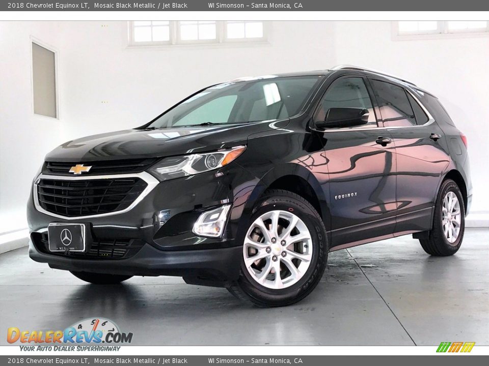 2018 Chevrolet Equinox LT Mosaic Black Metallic / Jet Black Photo #12