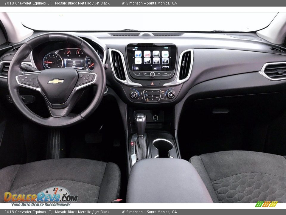 2018 Chevrolet Equinox LT Mosaic Black Metallic / Jet Black Photo #15