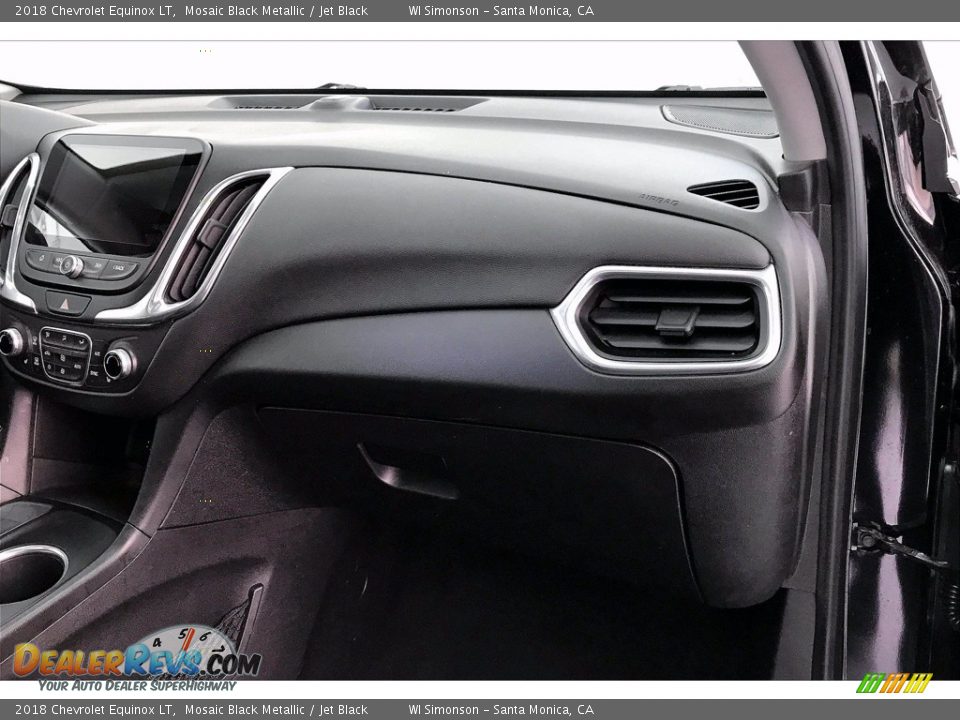 2018 Chevrolet Equinox LT Mosaic Black Metallic / Jet Black Photo #16