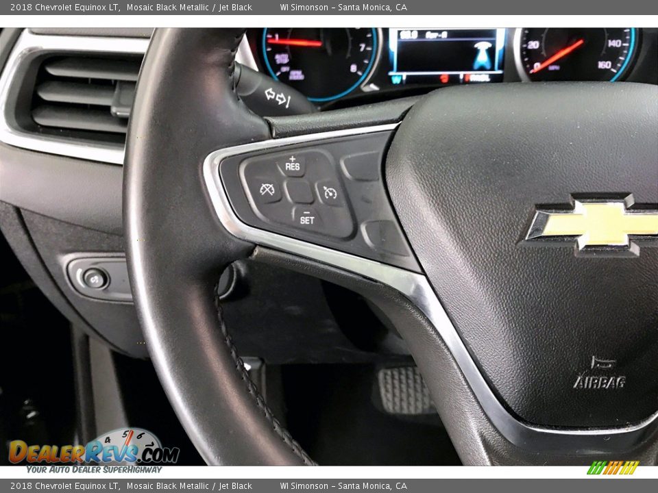 2018 Chevrolet Equinox LT Mosaic Black Metallic / Jet Black Photo #21