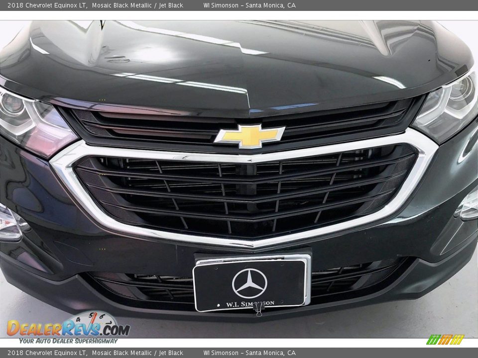 2018 Chevrolet Equinox LT Mosaic Black Metallic / Jet Black Photo #30