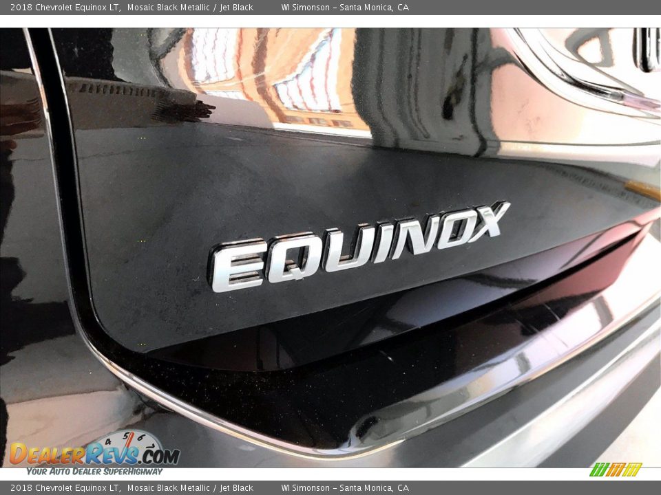 2018 Chevrolet Equinox LT Mosaic Black Metallic / Jet Black Photo #31