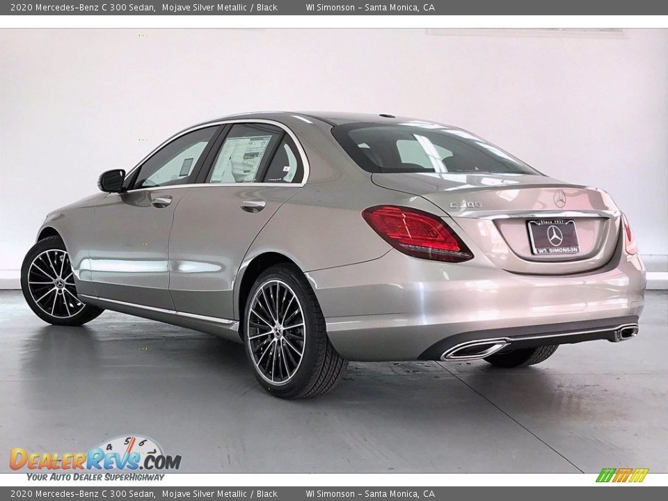 2020 Mercedes-Benz C 300 Sedan Mojave Silver Metallic / Black Photo #2