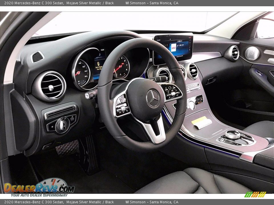 2020 Mercedes-Benz C 300 Sedan Mojave Silver Metallic / Black Photo #4