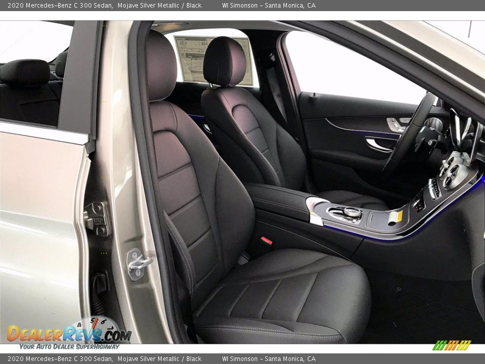 2020 Mercedes-Benz C 300 Sedan Mojave Silver Metallic / Black Photo #5
