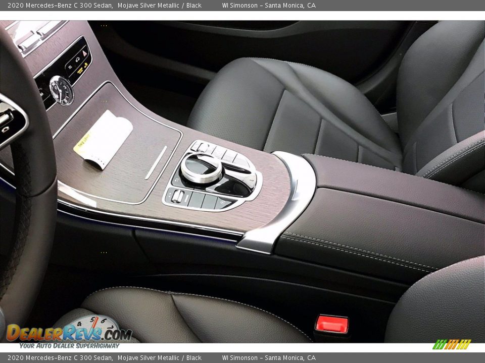 2020 Mercedes-Benz C 300 Sedan Mojave Silver Metallic / Black Photo #7