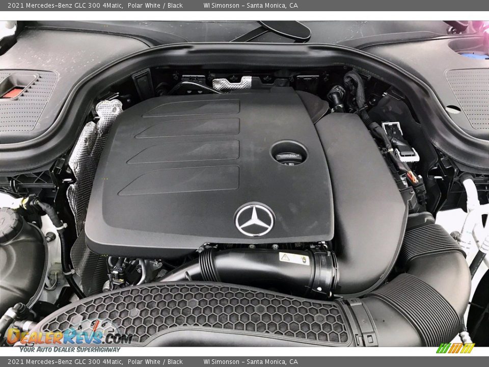 2021 Mercedes-Benz GLC 300 4Matic Polar White / Black Photo #8