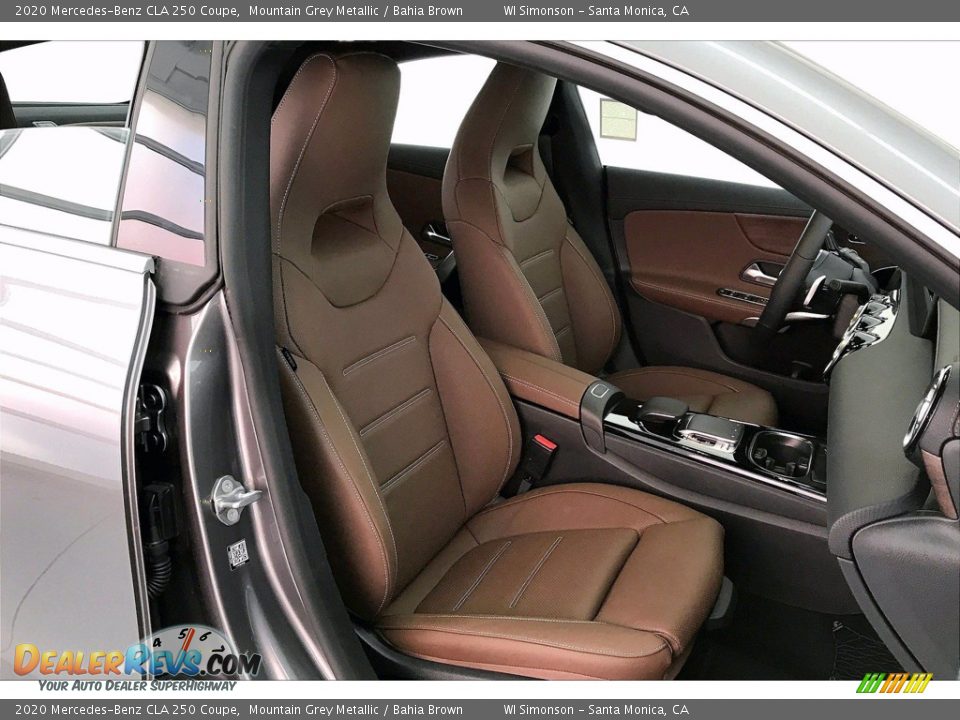 Bahia Brown Interior - 2020 Mercedes-Benz CLA 250 Coupe Photo #5