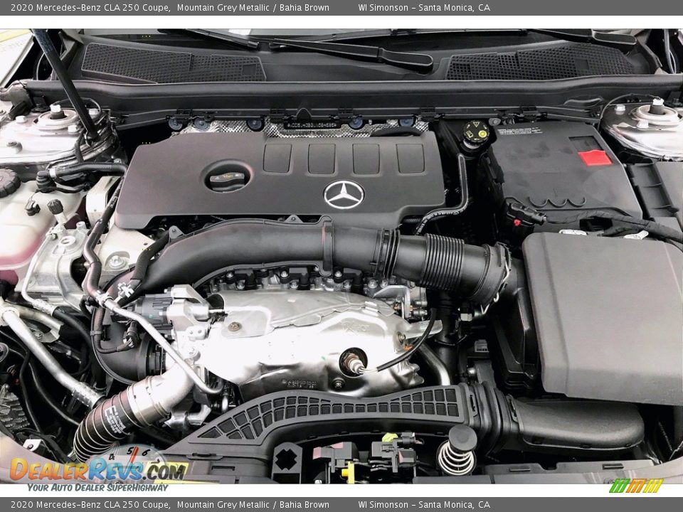 2020 Mercedes-Benz CLA 250 Coupe 2.0 Liter Twin-Turbocharged DOHC 16-Valve VVT 4 Cylinder Engine Photo #8