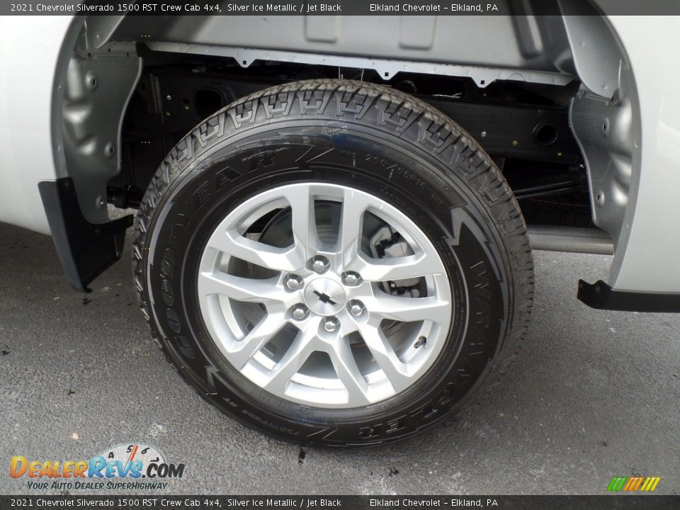 2021 Chevrolet Silverado 1500 RST Crew Cab 4x4 Wheel Photo #10
