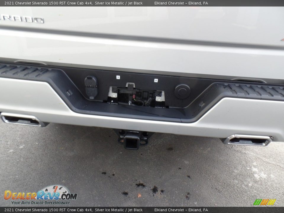 2021 Chevrolet Silverado 1500 RST Crew Cab 4x4 Silver Ice Metallic / Jet Black Photo #11