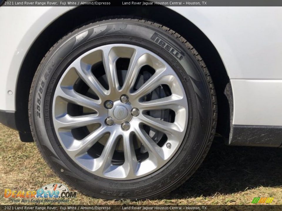 2021 Land Rover Range Rover Fuji White / Almond/Espresso Photo #12