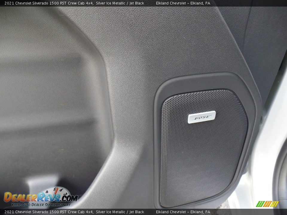 2021 Chevrolet Silverado 1500 RST Crew Cab 4x4 Silver Ice Metallic / Jet Black Photo #19