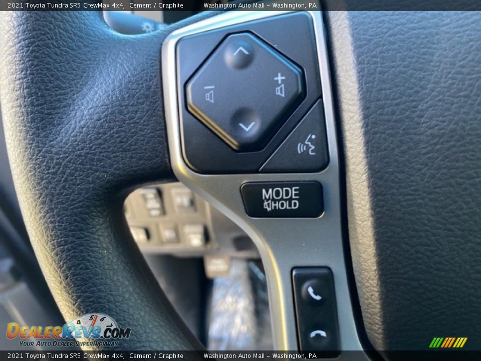 2021 Toyota Tundra SR5 CrewMax 4x4 Steering Wheel Photo #6