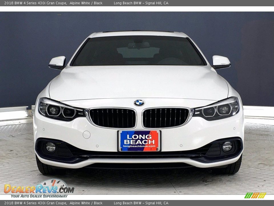 2018 BMW 4 Series 430i Gran Coupe Alpine White / Black Photo #2