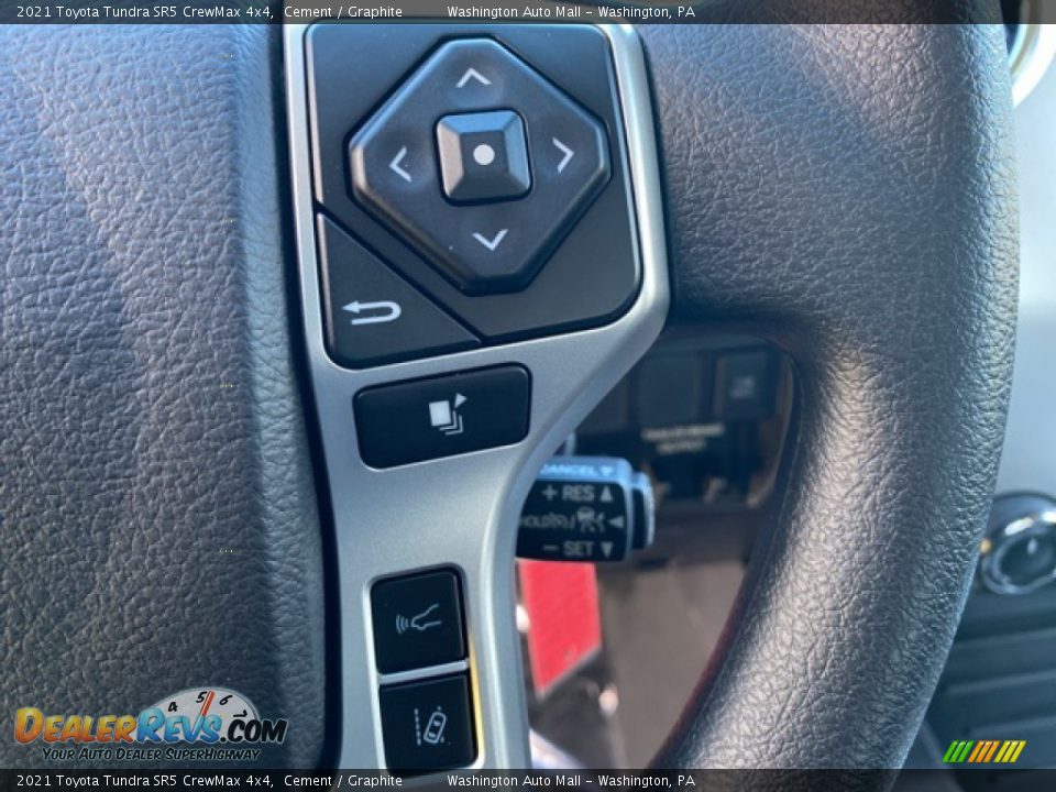 2021 Toyota Tundra SR5 CrewMax 4x4 Steering Wheel Photo #7