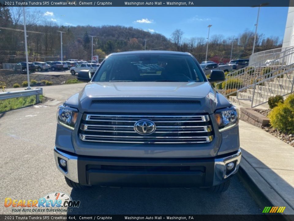 2021 Toyota Tundra SR5 CrewMax 4x4 Cement / Graphite Photo #10