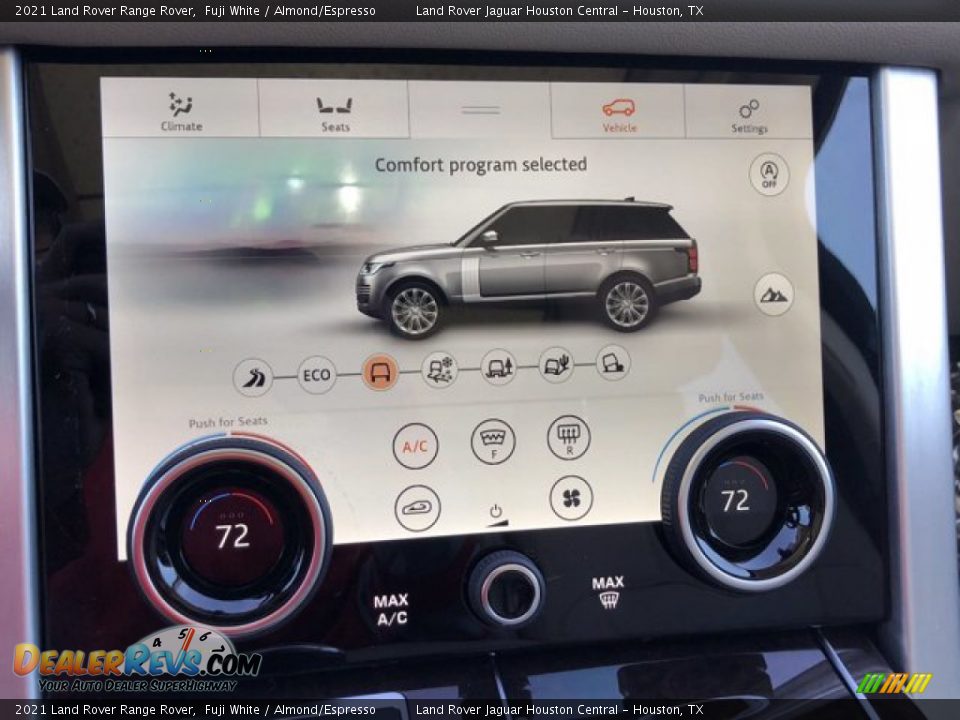 2021 Land Rover Range Rover Fuji White / Almond/Espresso Photo #28