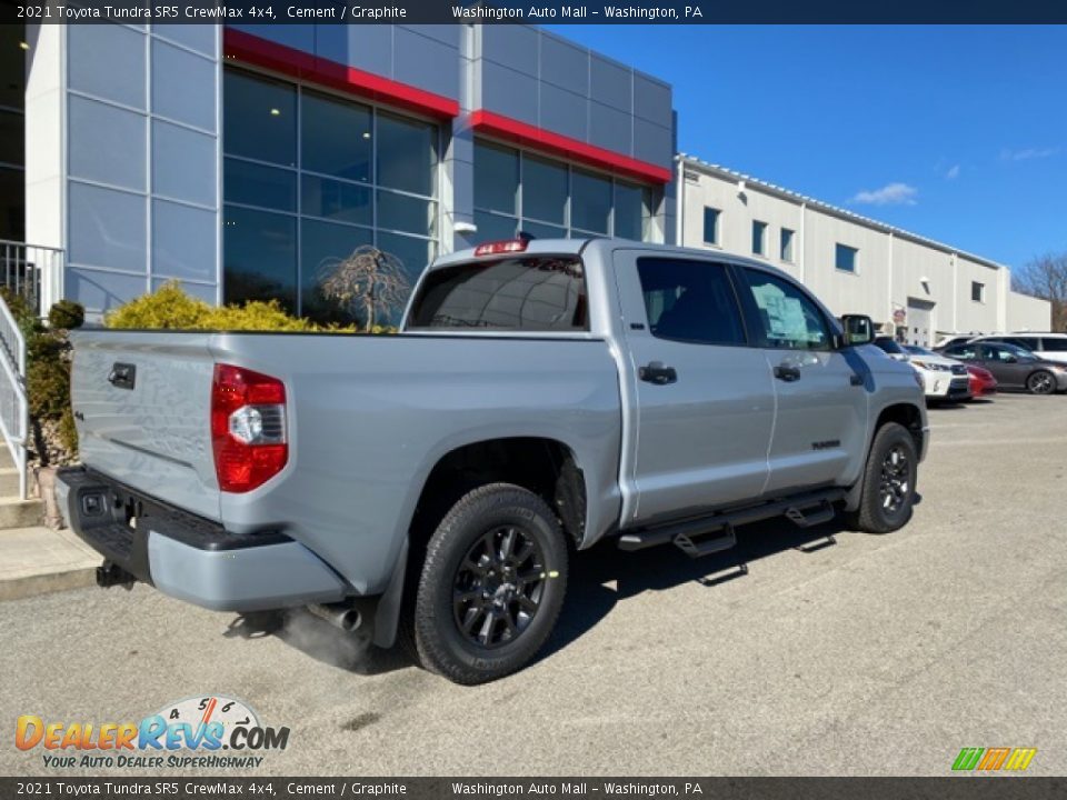 2021 Toyota Tundra SR5 CrewMax 4x4 Cement / Graphite Photo #12