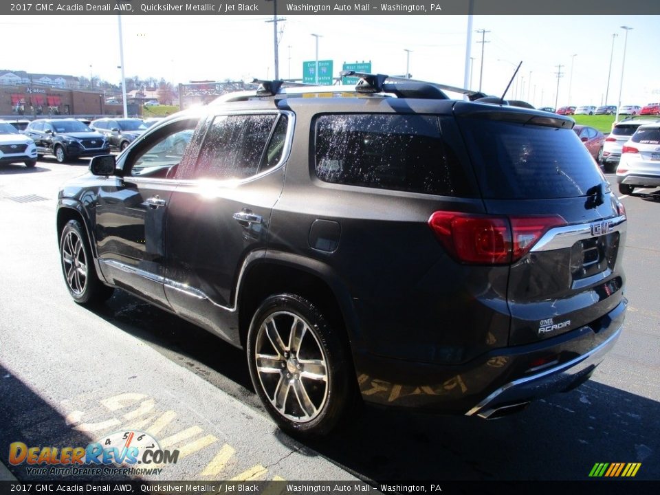 2017 GMC Acadia Denali AWD Quicksilver Metallic / Jet Black Photo #5