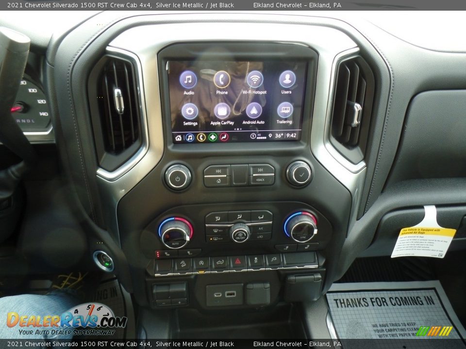 Controls of 2021 Chevrolet Silverado 1500 RST Crew Cab 4x4 Photo #28