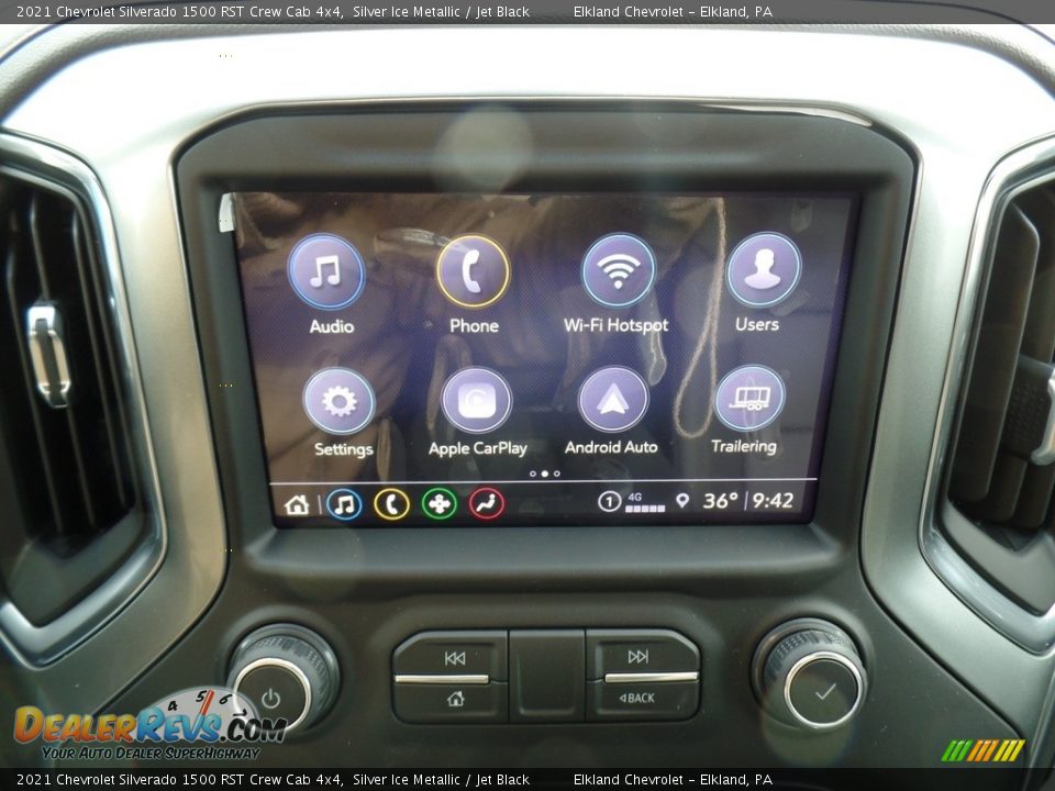 Controls of 2021 Chevrolet Silverado 1500 RST Crew Cab 4x4 Photo #29