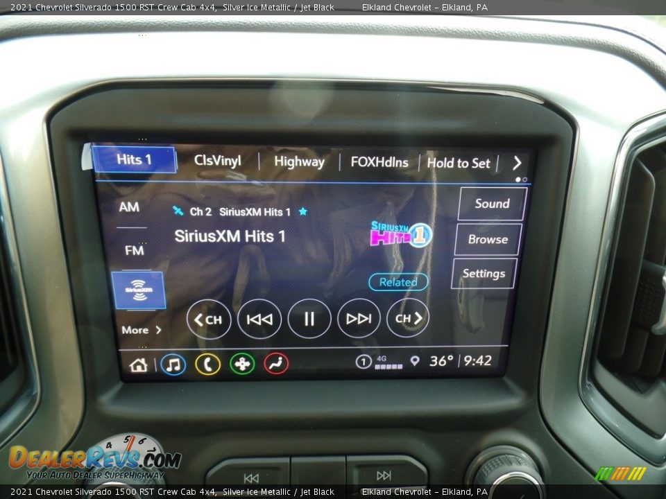 Controls of 2021 Chevrolet Silverado 1500 RST Crew Cab 4x4 Photo #30