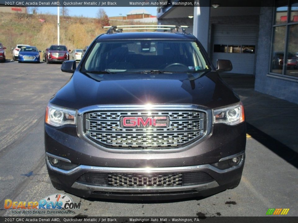 2017 GMC Acadia Denali AWD Quicksilver Metallic / Jet Black Photo #8