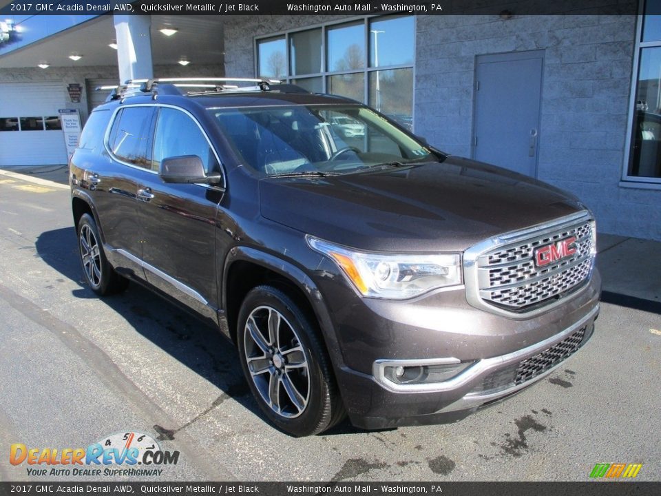 2017 GMC Acadia Denali AWD Quicksilver Metallic / Jet Black Photo #9