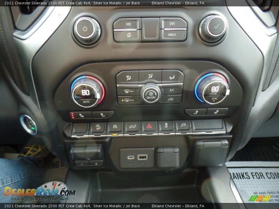 Controls of 2021 Chevrolet Silverado 1500 RST Crew Cab 4x4 Photo #32