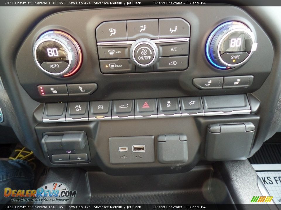 Controls of 2021 Chevrolet Silverado 1500 RST Crew Cab 4x4 Photo #33