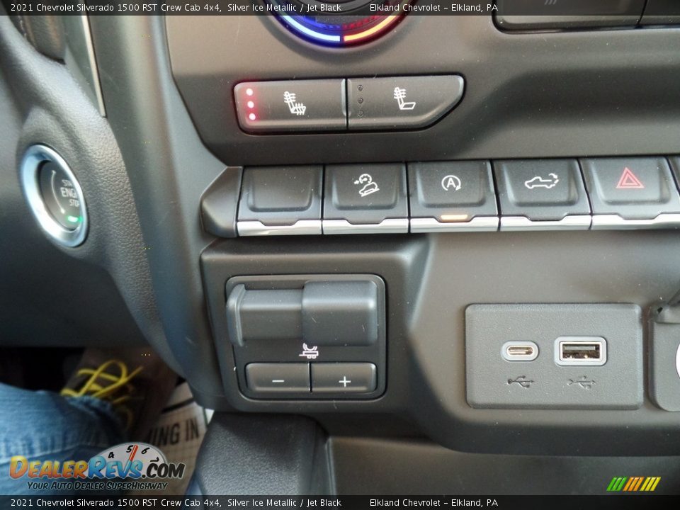 Controls of 2021 Chevrolet Silverado 1500 RST Crew Cab 4x4 Photo #35
