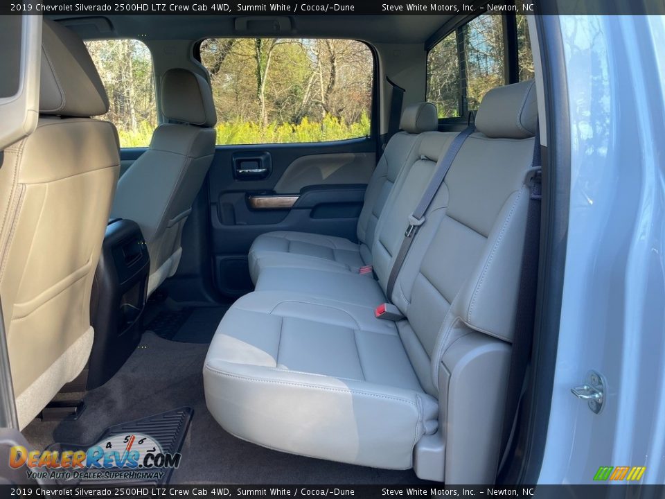 2019 Chevrolet Silverado 2500HD LTZ Crew Cab 4WD Summit White / Cocoa/­Dune Photo #15