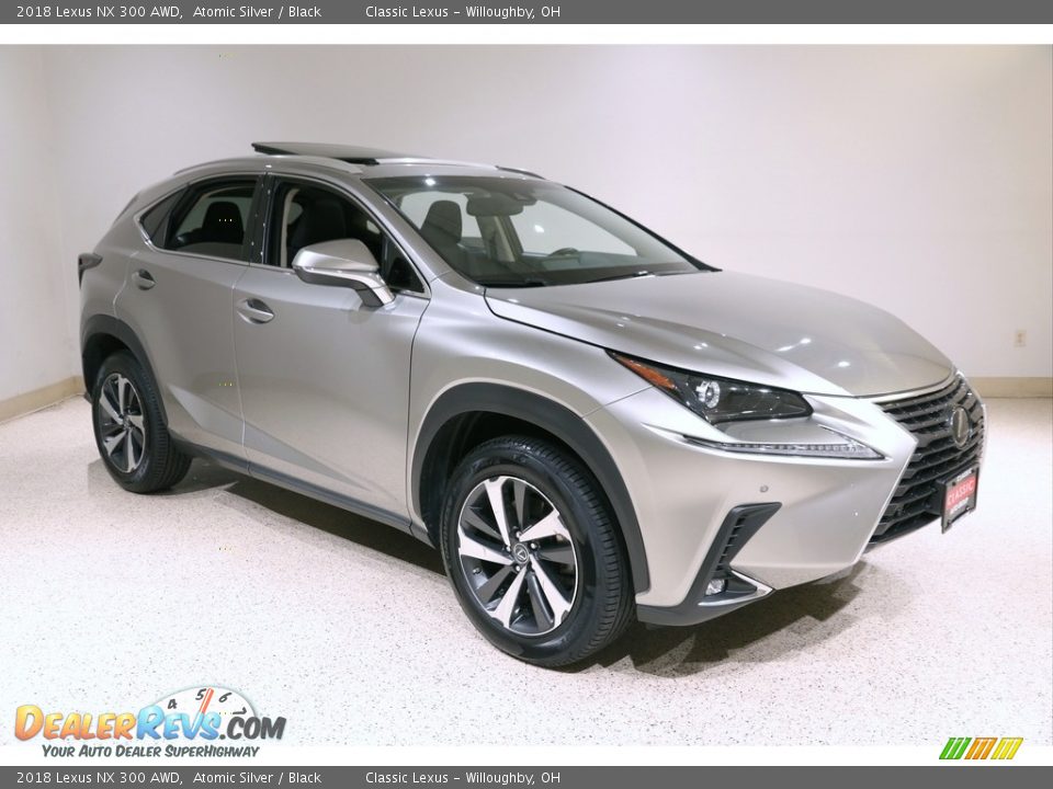 2018 Lexus NX 300 AWD Atomic Silver / Black Photo #1