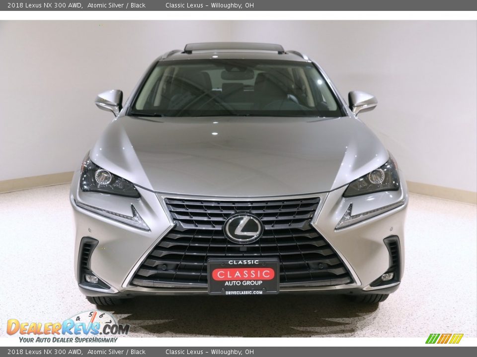 2018 Lexus NX 300 AWD Atomic Silver / Black Photo #2