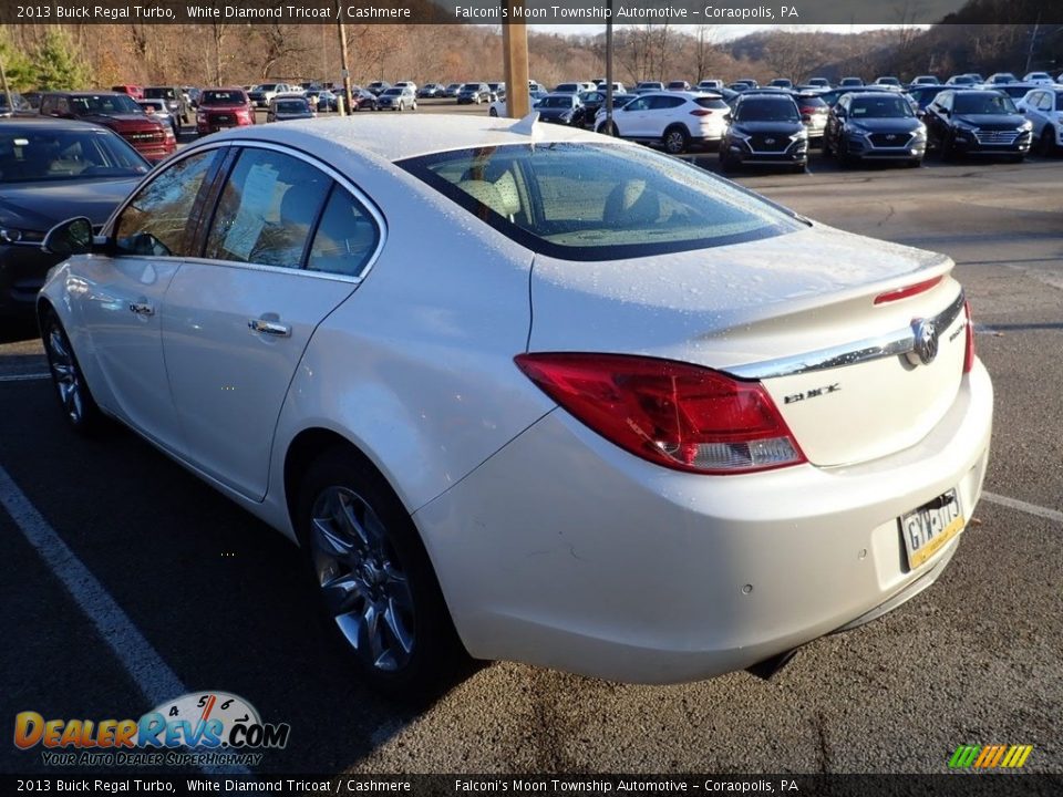 2013 Buick Regal Turbo White Diamond Tricoat / Cashmere Photo #2