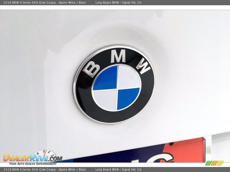 2018 BMW 4 Series 430i Gran Coupe Alpine White / Black Photo #34