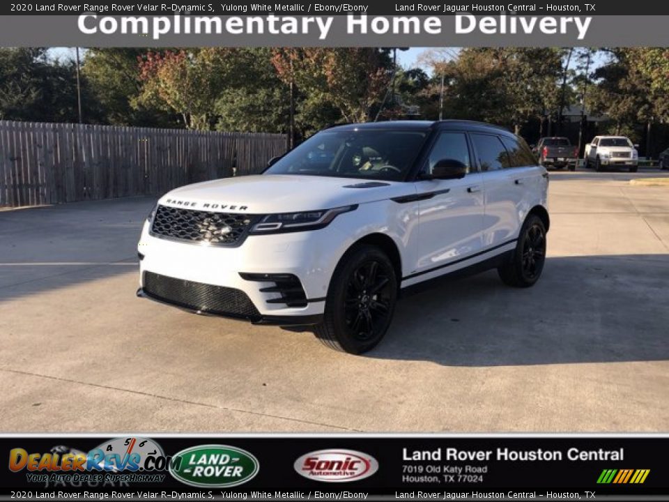 2020 Land Rover Range Rover Velar R-Dynamic S Yulong White Metallic / Ebony/Ebony Photo #1