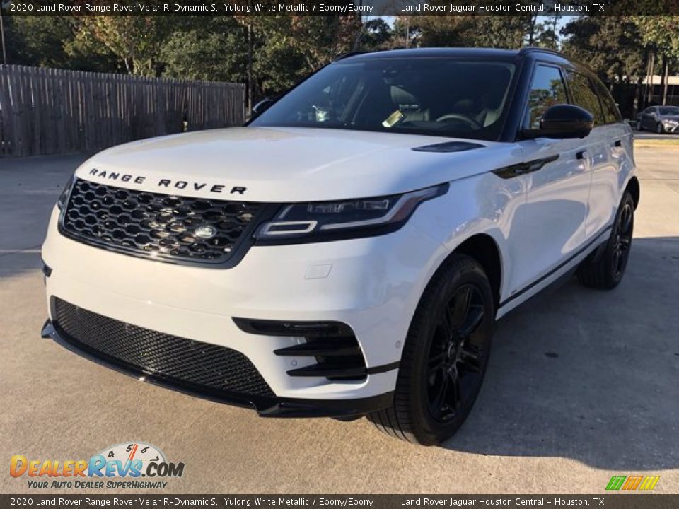 2020 Land Rover Range Rover Velar R-Dynamic S Yulong White Metallic / Ebony/Ebony Photo #2