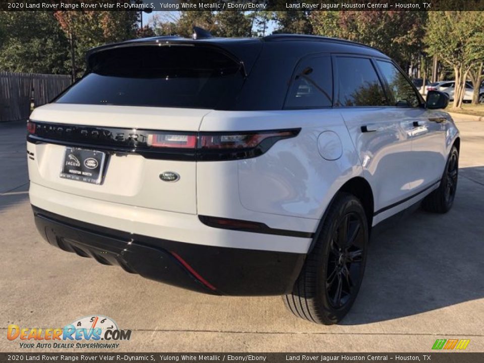 2020 Land Rover Range Rover Velar R-Dynamic S Yulong White Metallic / Ebony/Ebony Photo #3