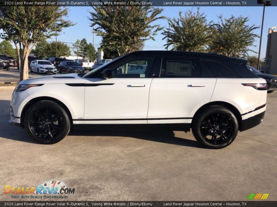 2020 Land Rover Range Rover Velar R-Dynamic S Yulong White Metallic / Ebony/Ebony Photo #7