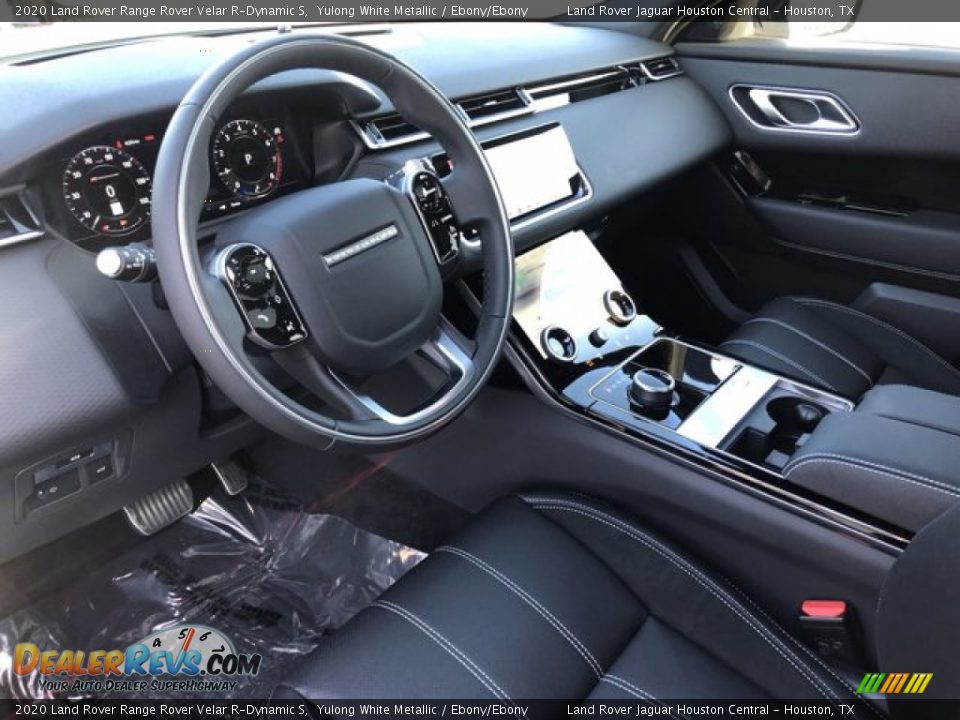 2020 Land Rover Range Rover Velar R-Dynamic S Yulong White Metallic / Ebony/Ebony Photo #14