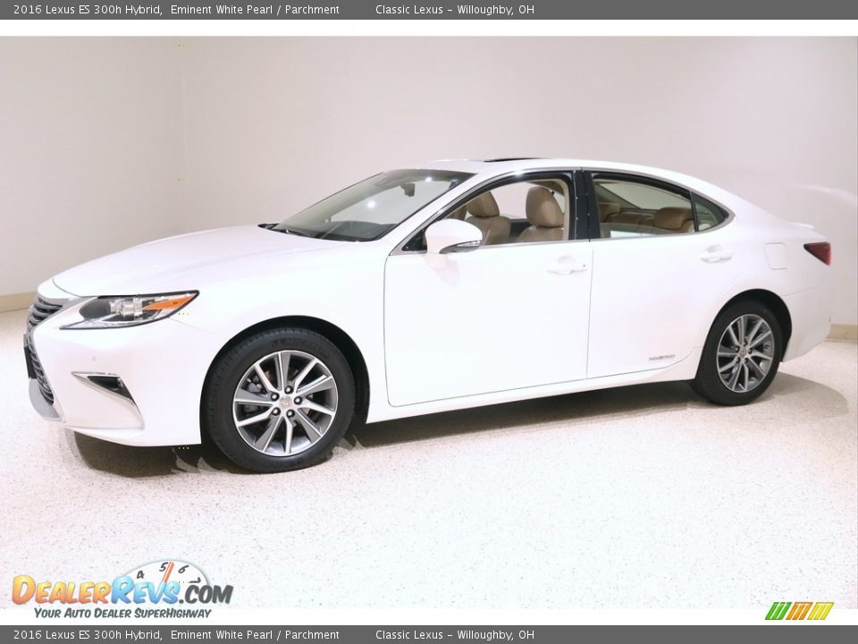 Eminent White Pearl 2016 Lexus ES 300h Hybrid Photo #3